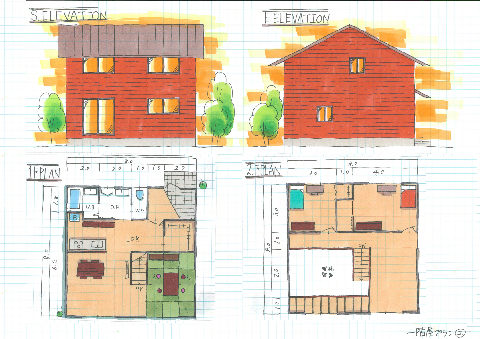 2階建てプラン