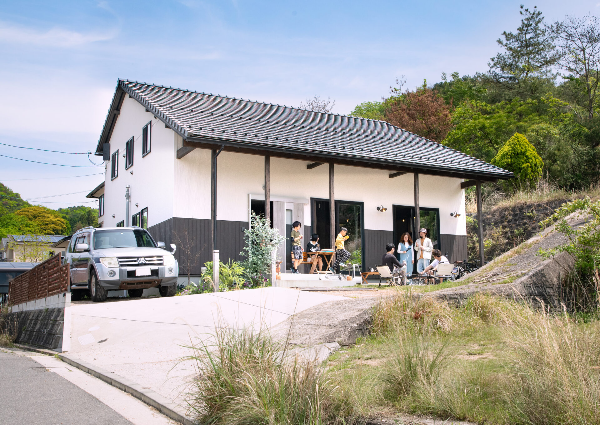 ログハウスと古民家の良いとこどり！