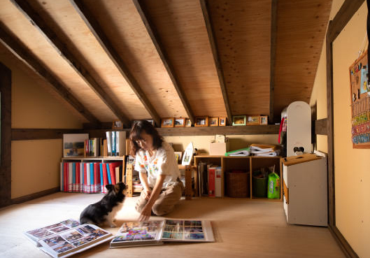 便利な小屋裏収納